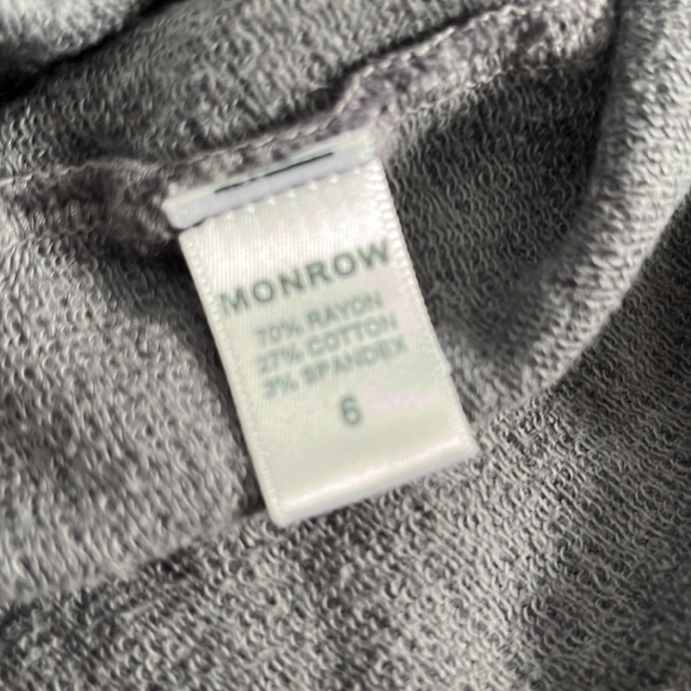Monrow Mini Mickey Jacket Size 6 - Picture 5 of 5